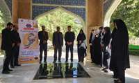 رئیس مرکز آموزش فنی و حرفه ای شهرستان خلیل آباد به همراه جمعی از کارکنان و مدیران آموزشگاههای آزاد وباهمراهی رئیس بنیاد شهیدشهرستان،در گلزار شهدای گمنام شهرستان خلیل آباد حاضر شدند و با ذکر فاتحه و غبارروبی مزار شهدای گمنام با آرمانهای امام خمینی (ره) و شهدای گرانقدر تجدید بیعت نمودند.