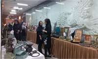 برگزاری نمایشگاه پایان دوره کارآموزان دوره آموزشی نماکاری روی سفال (پتینه کاری) با مربیگری خانم ادهمی
