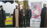  در جهت ترویج فرهنگ مهارت آموزی ومشاوره اشتغال به جوانان جویای کار برپایی میز خدمت در مصلای نماز جمعه شهرستان مه ولات توسط کارکنان مرکز فنی و حرفه ای شهرستان مه ولات 
