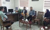 دیدار رئیس اداره بهزیستی شهرستان با رئیس مرکز آموزش فنی و حرفه ای نیشابور
