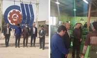 بازدید"صفایی فرماندارشهرستان قوچان" وجمعی ازمدیران این شهرستان ازکارگاههای مرکز آموزش فنی وحرفه ای قوچان