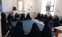  اجرای ورک شاپ رایگان آموزش مقنعه و شلوار توسط آموزشگاه آزاد فنی وحرفه ای فن و هنر در شهر آباد بردسکن
