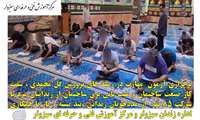  برگزاری آزمون مهارت در رشته های پرورش گل محمدی ، سفت کار صنعت ساختمان و عیب یابی برق ساختمان از زندانیان