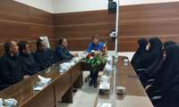 دیدار رئیس و جمعی ازهمکاران مرکزآموزش فنی وحرفه ای بجستان با فرماندار این شهرستان 