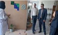 درراستای اهداف سازمانی وتعاملات آموزشی"مهراندیش رئیس مرکزآموزش فنی وحرفه ای سبزوار"بهمراه مسئول آموزش ومربی صنایع دستی مرکز ازکارگاه سفال وکاشی هفت رنگ "کلوک"بازدیدنمودند