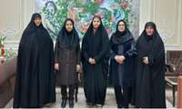  برگزاری جلسه ای در محل مرکز آموزش فنی و حرفه ای خواهران نجمه مشهد با "خانم طهماسبی رئیس اتحادیه صنف بانوان خیاط و مزون دار مشهد" و "کمیلی و فرهوش از موسسین آموزشگاه های آزاد"دارای مجوز صنفی و عضو هیات مدیره این اتحادیه. 