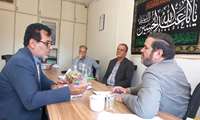  حضور"مهراندیش رئیس مرکزآموزش فنی وحرفه ای سبزوار"در دفترکار"عنابستانی نماینده مردم شهرستانهای سبزوار،جوین،جغتای،خوشاب وششتمددرمجلس شورای اسلامی" دراین جلسه "عنابستانی"براهمیت مهارت ومهارت آموزی جهت کمک به رفع بیکاری درکشورپرداخت و"مهراندیش"جهت اجرای دوره های مهارتی همچون ادوار گذشته درسبزواروشهرستانهای تازه تاسیس داورزن وششتمداعلام آمادگی نمود.