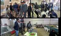  بازدید"حسن‌نژاد فرماندارشهرستان باخرز" به همراه "باقری بخشدار مرکزی" و" برات زاده رییس مرکز آموزش فنی و حرفه ای باخرز"از کلاسهای آموزشی برق ساختمان،برق صنعتی،تاسیسات،امدادونجات و فرآوری خشکبار در مرکز آموزش فنی و حرفه ای شهرستان باخرز #خراسان رضوی