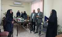  مراسم معارفه "سرکارخانم مشایخان سرپرست جدید مرکزآموزش فنی وحرفه ای خواهران نجمه مشهد" و تقدیراز زحمات وخدمات ارزشمند "سرکارخانم امیرخانی" 
