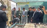 افتتاح نمایشگاه دستاوردهای دست سازه های هنرجویان مرکز آموزش فنی و حرفه ای شهرستان باخرز 