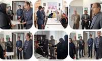 حضور علیرضا داودی رئیس اداره آموزش استان ، عبداله جلیلی معاونت اداره آموزش استان ،خانم عمرانی کارشناس آموزش در این مرکز آموزشی و دیدار و گفتگو و اهدای گل وشیرینی به مربیان آموزشی در مرکز آموزش فنی و حرفه ای شهید صیادشیرازی مشهد 