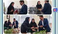 حضور غلامرضا علیخانی معاونت اداری و پشتیبانی ، ابوالفضل خبازی معاونت آموزش، پژوهش و برنامه ریزی در این مرکز آموزشی و دیدار و گفتگو و اهدای شاخه گل و تقدیر نامه به مربیان آموزشی درمرکز آموزش فنی و حرفه ای سپهبد شهید سردار قاسم سلیمانی مشهد