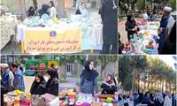  حضور پررنگ مرکز آموزش فنی وحرفه ای سبزوار درنمایشگاه محصولات صنایع دستی بمناسبت دهه کرامت درمحل پارک بانوان شهرستان سبزوار