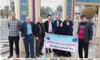 غبارروبی و عطر افشانی گلزار مطهر شهدا