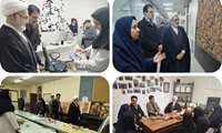  بازدید «حجه الاسلام تیمور علی عسکری معاونت فرهنگی ، اجتماعی و زیارت استانداری خراسان رضوی» از «مرکز آموزش فنی و حرفه ای خواهران نجمه مشهد»