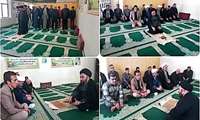  بازدید حجه الاسلام معلمی امام جمعه تربت حیدریه از مرکز آموزش فنی و حرفه ای تربت حیدریه