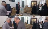 سرکشی از خانواده احمد کریمی جانباز دفاع مقدس و همکار مرکز آموزش فنی و حرفه ای سبزوار