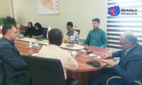 دیدار روسای ادارات زیر مجموعه وزارت تعاون ، کار و رفاه اجتماعی و‌ مسئولین تعاونی های برتر شهرستان با فرماندار شهرستان جغتای