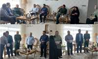 تقدیر از خانواده همکار گرامی «سید حسن شم آبادی» فررند شهید والامقام سید محمد شم آبادی