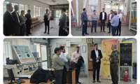  بازدید مدیر مسئولیت های اجتماعی، مسئول آموزش و کارشناسان آموزش شرکت ایران خودرو خراسان از کارگاههای آموزشی مرکز آموزش فنی و حرفه ای شماره یک مشهد 