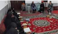  برگزاری نشست مهارتی در محل پایگاه بسیج مسجد امام حسین (ع) شهرستان فریمان