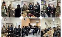 تقدیر از مسئولین مهارت آموزی یگان های ارتش در مشهد مقدس 