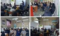 برگزاری نشست مهارتی با حضور رئیس مرکز آموزش فنی و حرفه ای تایباد و مدیران آموزشگاه های آزاد فنی و حرفه‌ای این شهرستان 