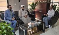 دیدار رضا مهاجرانی سرپرست مرکز آموزش فنی و حرفه‌ای سپهبد شهید سردار سلیمانی و امیر رمضانی شهردار منطقه ۶ مشهد