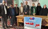  برپایی میز خدمت مرکز آموزش فنی و حرفه ای چناران در محل نماز جمعه این شهرستان
