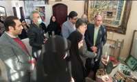  افتتاح آموزشگاه آزاد فنی و حرفه ای صنایع دستی و قالی بافی با حضور فرماندار گلبهار