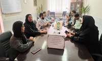  بازدید مسؤلین قرارگاه مهارت آموزی عقیدتی سیاسی ، فرماندهی انتظامی شهرستان خواف از کارگاههای مرکز آموزش فنی و حرفه ای خواف 