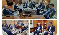  دیدار مدیر شعب بانک رفاه کارگران استان خراسان رضوی با مدیرکل آموزش فنی و حرفه ای خراسان رضوی