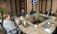  برگزاری جلسه بررسی طرح های آموزشی مشترک با سازمان برنامه ریزی و توسعه عمران شهرداری مشهد  