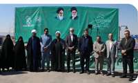 برگزاری مراسم درختکاری باغ زندگی باحضور ۵۰۰ زوج جوان در بوستان کرامت مشهد مقدس 