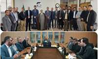  دیدار نوروزی مدیران زیر مجموعه وزارت تعاون ، کار و رفاه اجتماعی سبزوار  با  آیت اله مقیسه عضو مجلس خبرگان رهبری و امام جمعه سبزوار ،حامد قربانی معاون استاندار و فرماندار ویژه شهرستان سبزوار و بهروز محبی و محمدرضا محسنی نمایندگان مردم شریف شهرستانهای سبزوار ،‌ جوین ،‌ جغتای ، داورزن ، خوشاب و‌‌ ششتمد در مجلس شورای اسلامی 