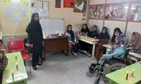  برگزاری دوره مهارتی شمع سازی جهت  توانیابان 