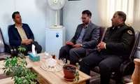  برگزاری جلسه بررسی و برنامه ریزی اجرای تفاهمنامه مهارت آموزی کارکنان وظیفه با حضور رئیس مرکز آموزش فنی و حرفه ای فریمان و مسئول آموزش منطقه انتظامی این شهرستان