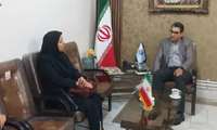 برگزاری نشست مشترک با حضور میثم حیدری عهده دار امور اجرایی مرکز آموزش فنی و حرفه ای شهید نورانی چناران و خانم مردپور رئیس اداره فرهنگ و ارشاد اسلامی این شهرستان