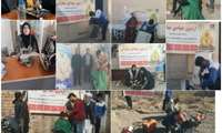 ارائه خدمات فنی توسط گروه جهادی مهارت در حاشیه شهر تربت جام 