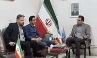 دیدار میثم حیدری عهده دار امور اجرایی مرکز آموزش فنی و حرفه ای شهید نورانی چناران با کارشناسان اداره آموزش پرورش این شهرستان