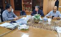 دیدار رئیس انجمن صنفی کارگران استان خراسان رضوی  با حمید رضا موسوی مدیرکل آموزش فنی و حرفه ای خراسان رضوی