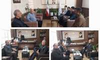 دیدار نوروزی روسای ادارات با فرماندار شهرستان زبرخان