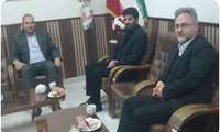 دیدار علیرضا محمدی عنبران رئیس دانشگاه آزاد اسلامی سرخس با محمد علی میر علمی سرپرست مرکز آموزش فنی و حرفه‌ای سرخس