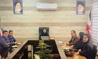  نشست مشترک مرکز آموزش فنی و حرفه‌ای خواف با شهرداری و هنرستان نشتیفان