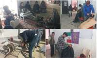  خدمت بی‌وقفه جهادگران مهارتی در روستای پاجوب شهرستان تربت جام 